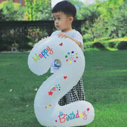Birthday Number Balloons