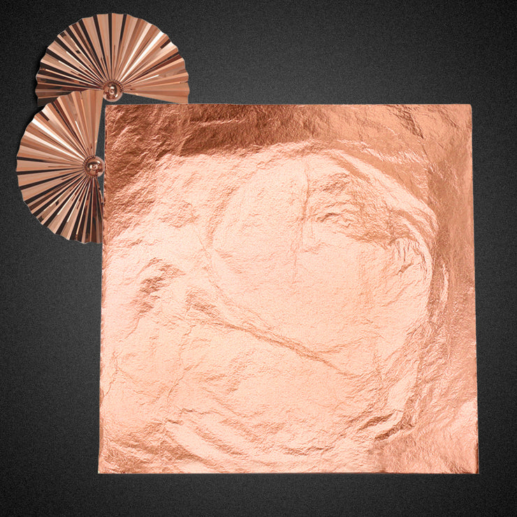 KINNO Copper Foil 16 × 16cm Color Rose Gold