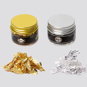 KINNO 24K Edible Gold&Silver Flakes Suit A