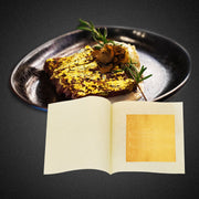 KINNO 24K Edible Gold Foil 4.33 × 4.33cm