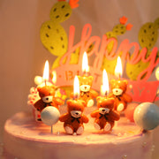 Bear Birthday Candles