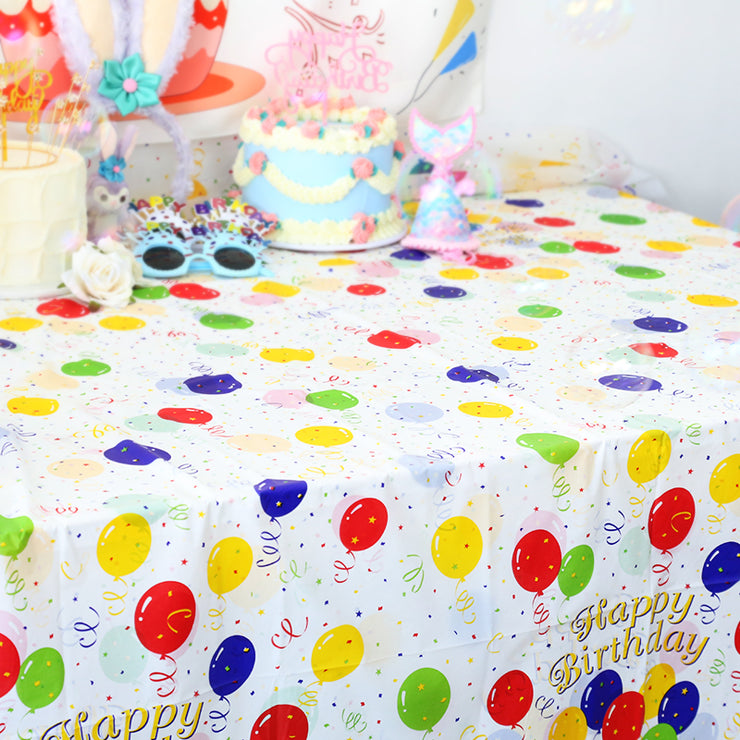 Disposable Tablecloth for Birthday Party