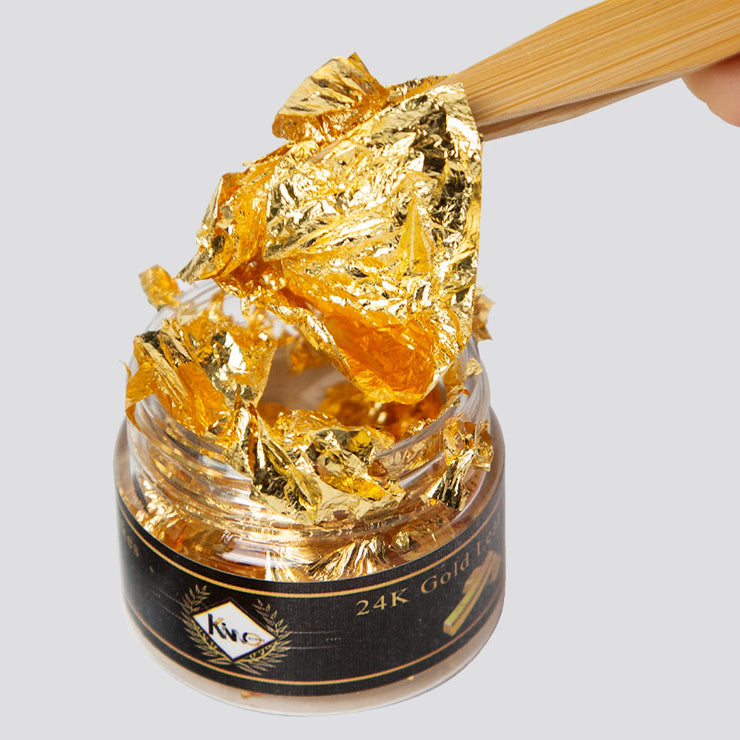 KINNO 24K Edible Gold Flakes 25mg – KINNO GOLD