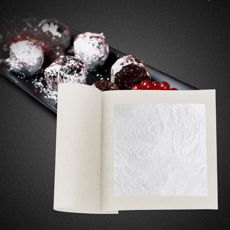 KINNO Edible Pure Silver Foil 8 × 8cm